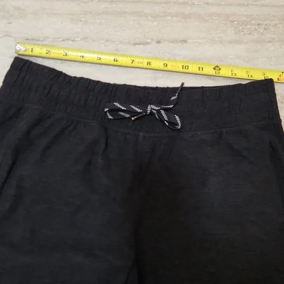 Women's FLX Wander Joggers Black Heather Travel Active Knit Pants Large Kohl's - Picture 7 of 9